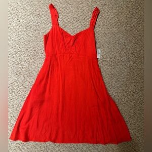 Sleeveless Crepe A-Line Mini Dress NWT